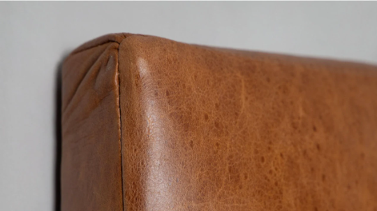 Custom Hanging Leather Headboard ,genuine leather bed, Hanging Headboard, Handmade king headboard